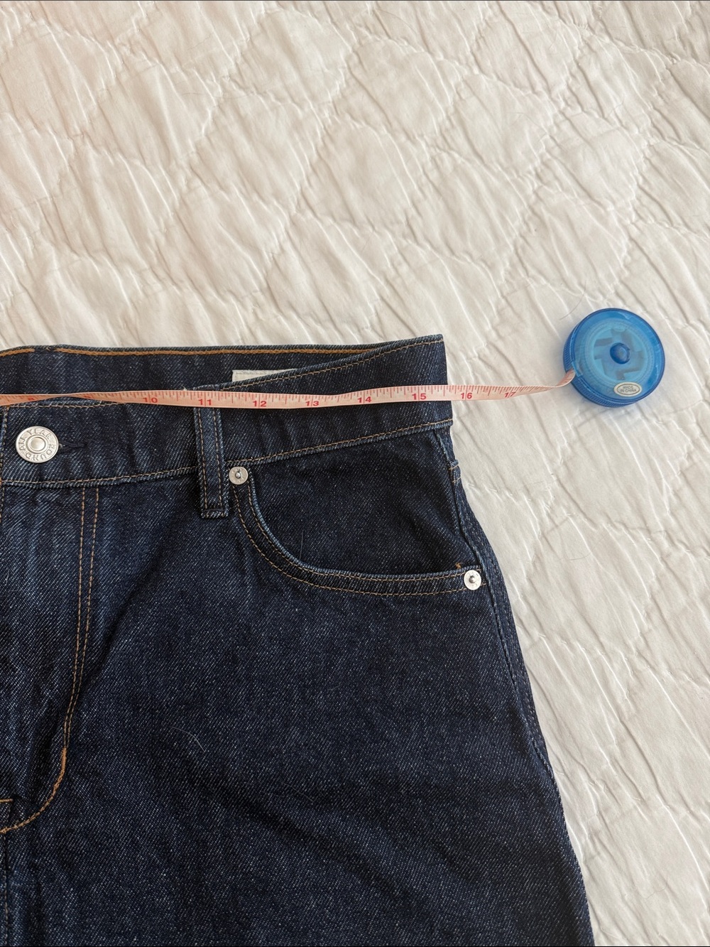 AYR The Tap Jean skirt Sz 28 - Picture 9 of 10